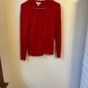 Charter Club pink‎ button up cardigan